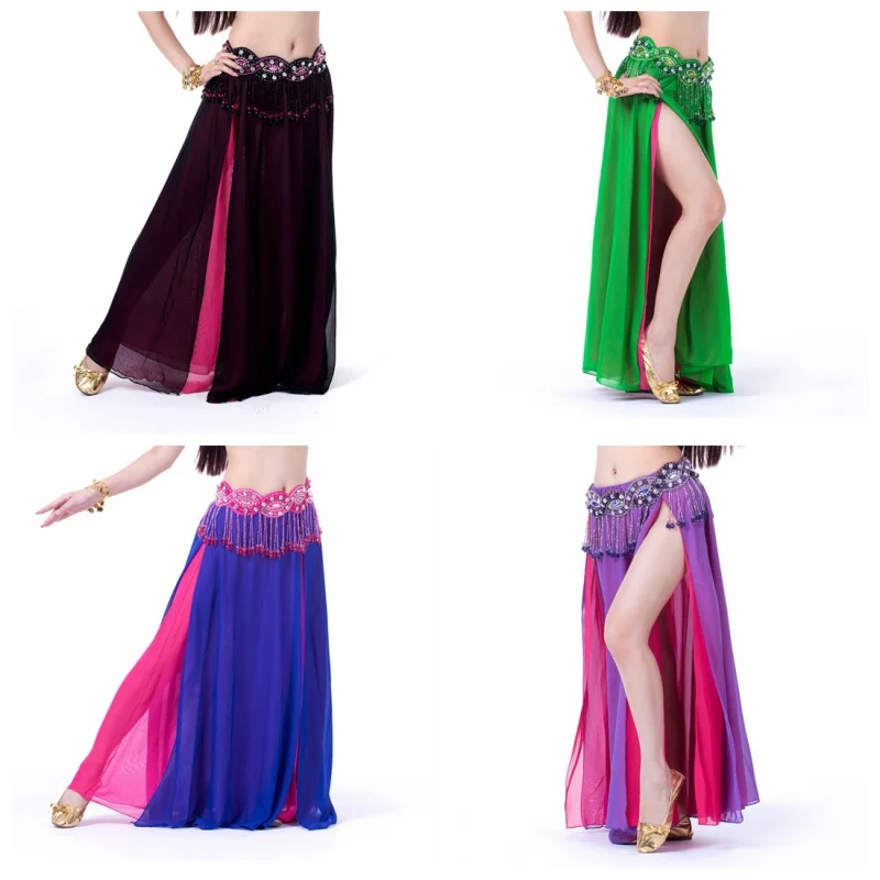 Belly Dance Training Clothes Women Belly Dancing Long Skirt Sexy Oriental Clothing Girl\'s Dance Wear Bellydance Performance Wear