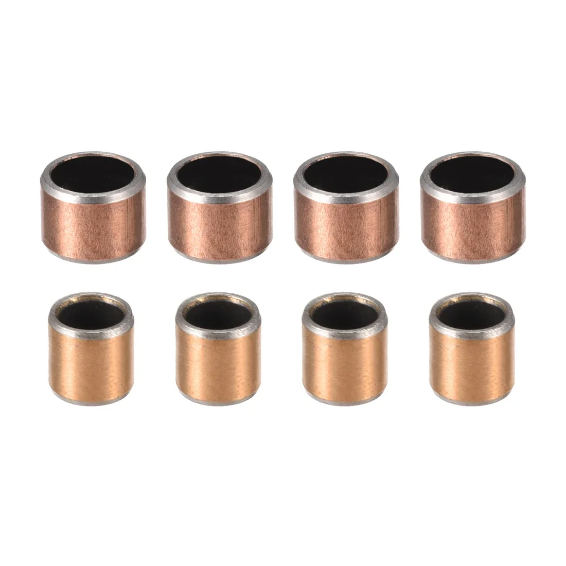 

uxcell 1-10pc Sleeve Plain Bearings 6mm ID 8mm OD Wrapped Oilless Self-lubricating Bushings 6x8x5mm 6x8x6mm 6x8x8mm 6x8x15mm