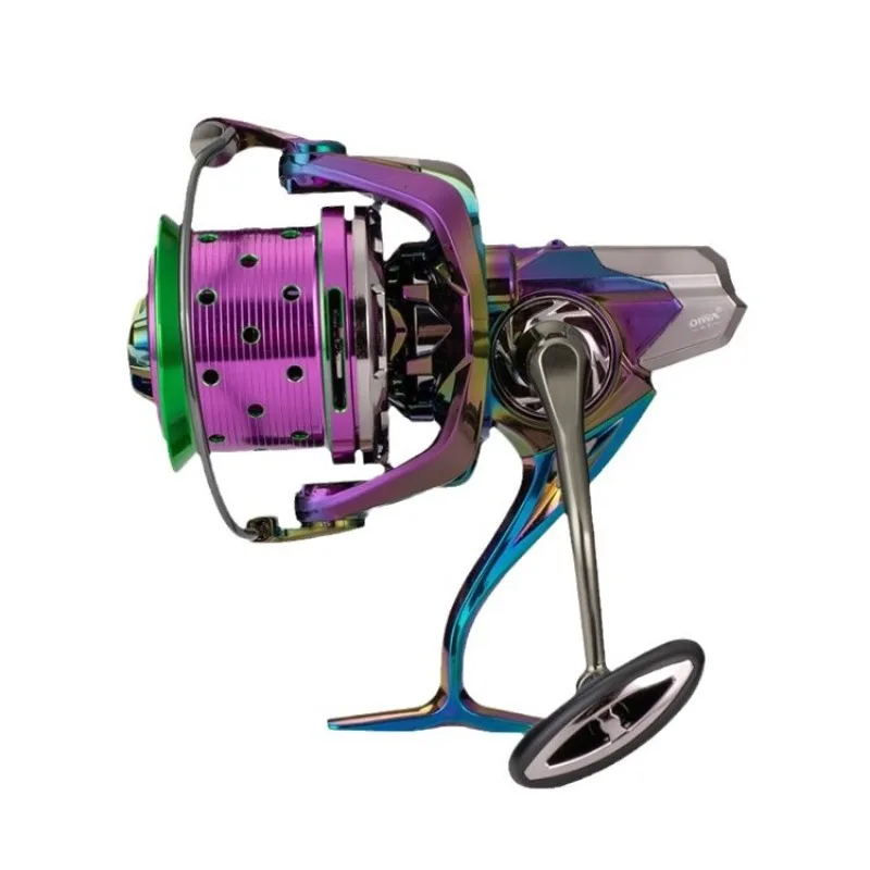 All-metal anti-seawater far throw spinning wheel sea pole, fishing line wheel anchor fish 10000 fishing line