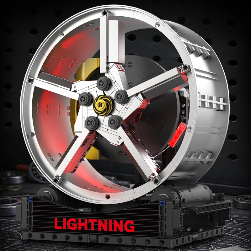 

Конструктор «Суперкар»: Гоночная модель с пятислойными колесными дисками, высокая сложность сборки, технологичная техника, креативный подарок