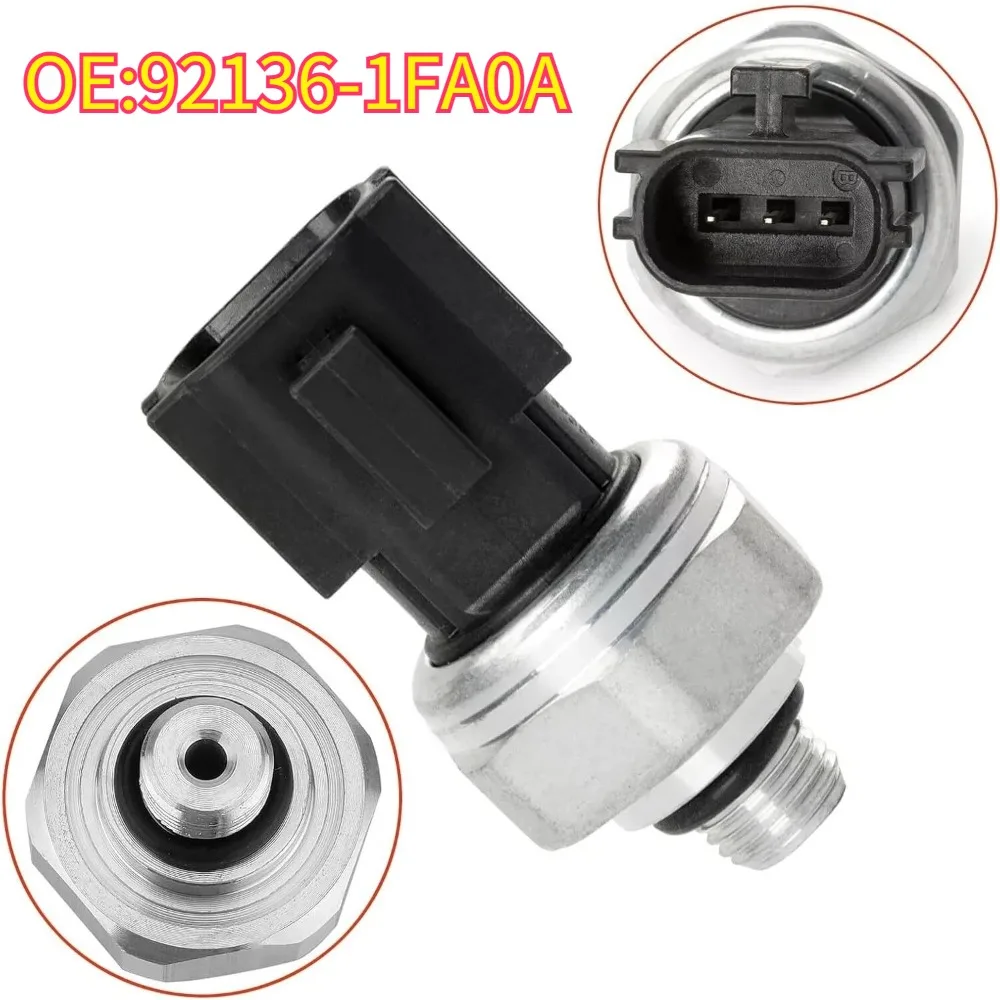 Original High quality new for 2PCS 92136-1FA0A  A/C Pressure Transducer Switch Sensor For Nissan Maxima Infiniti G20