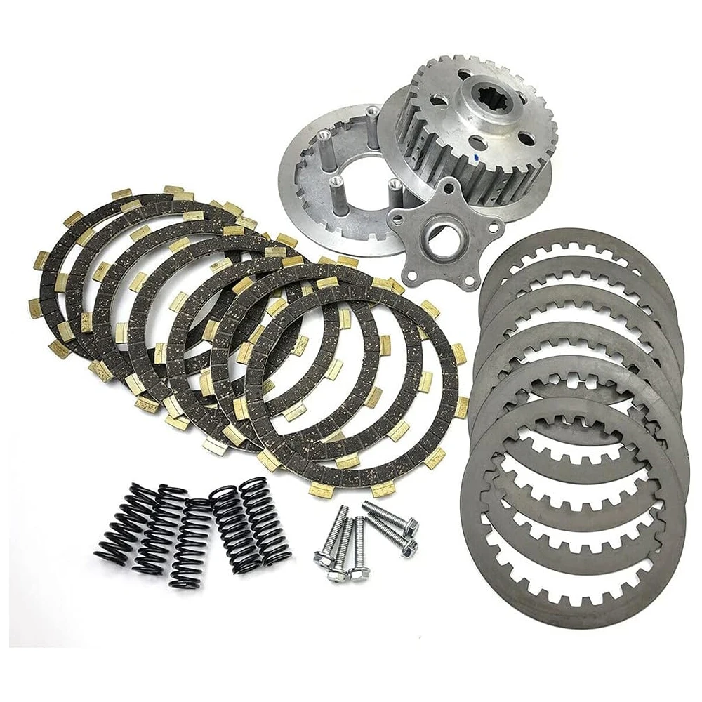 Kompletny zestaw tarcz sprzęgła o dużej wytrzymałości sprężyny dla Yamaha Warrior 350 1987-2000 2001 2002 2003 2004
