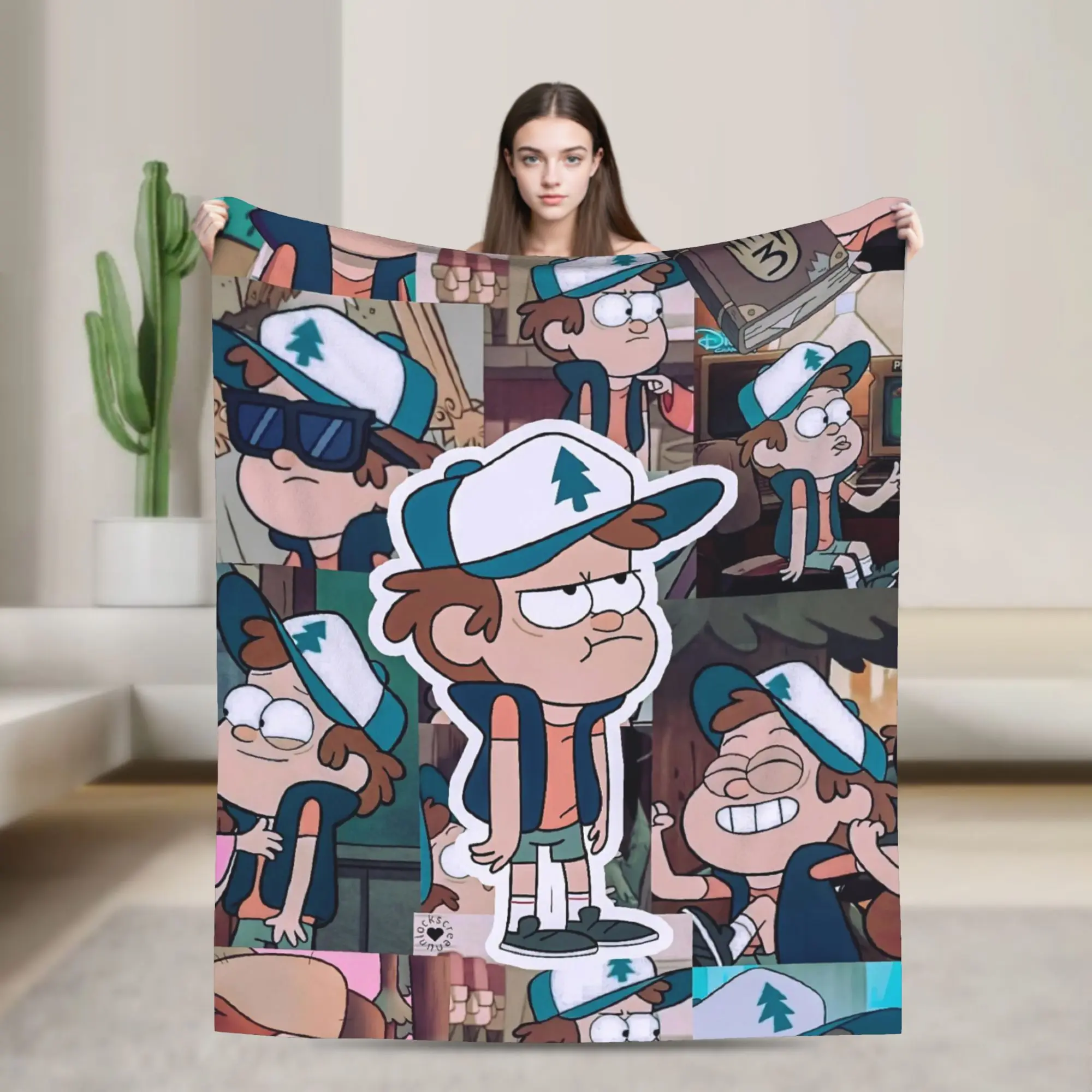 G-Gravity Falls Blanket Ultra Soft  Throw Blankets for Sofa 50x60 Inch Multi-size Bedding Throws