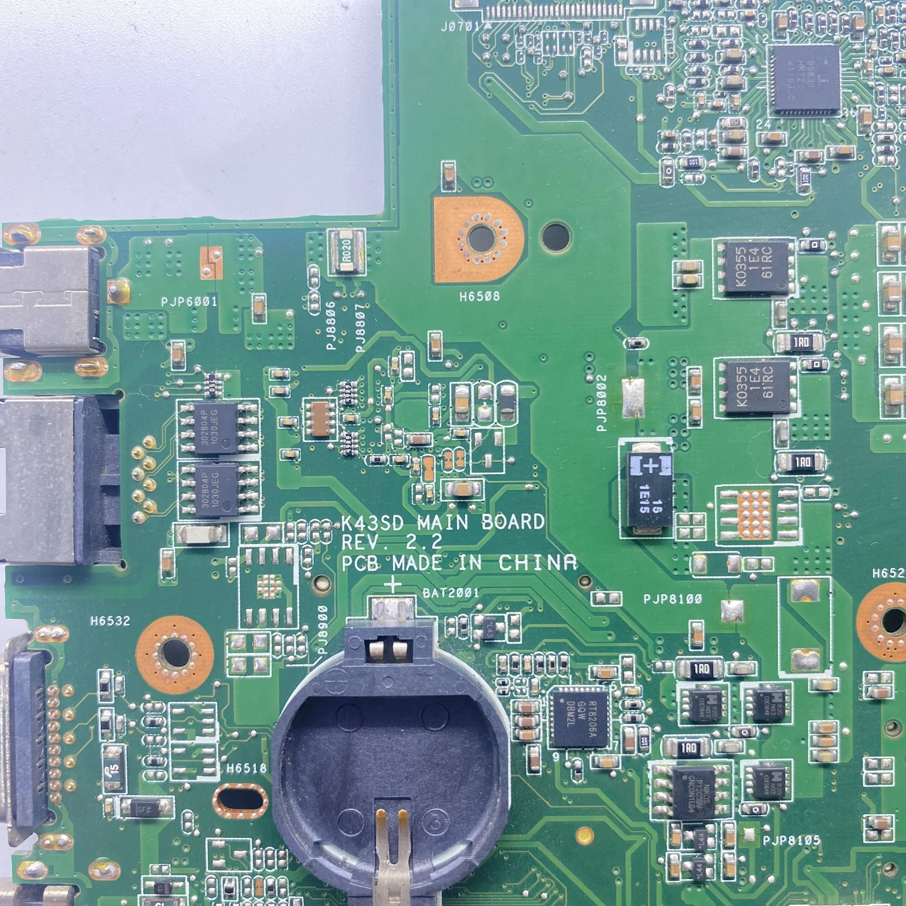 Placa base para ordenador portátil ASUS, 60-N3RMB2001, K43SD, A43S, A43SD, K43E, K43S, K43SD, K43SV, HM65, DDR3, UMA, 100% probado, OK