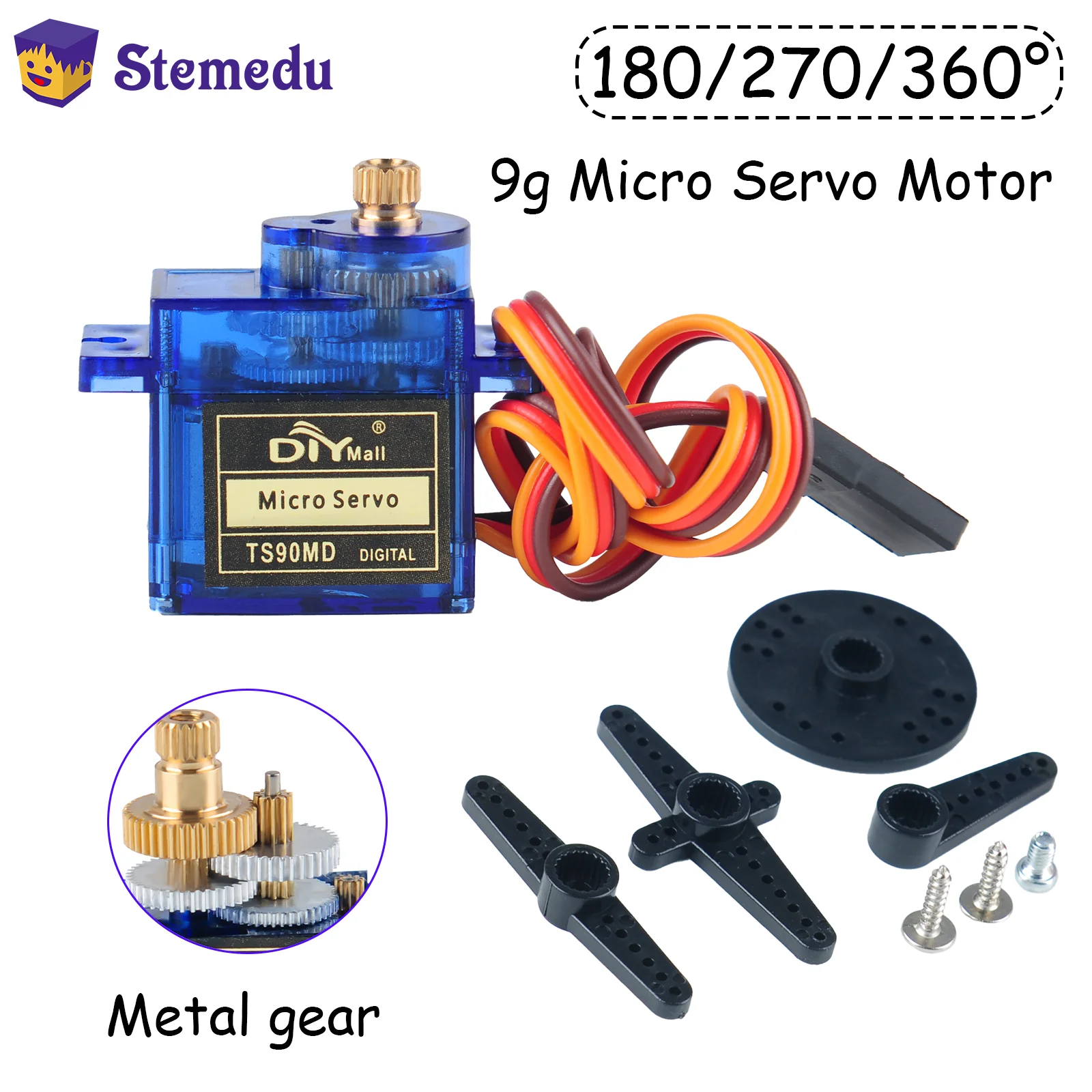 1/4PCS 9G TS90MD Me…