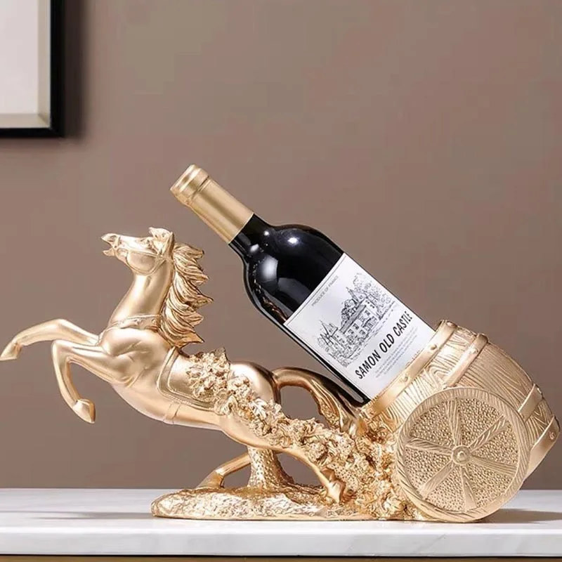 Creative Swan Wine Rack Ornaments European Wine Bottle Rack Living Room Table Dinner Wine Cabinet Ornaments Gift Gift Figurines