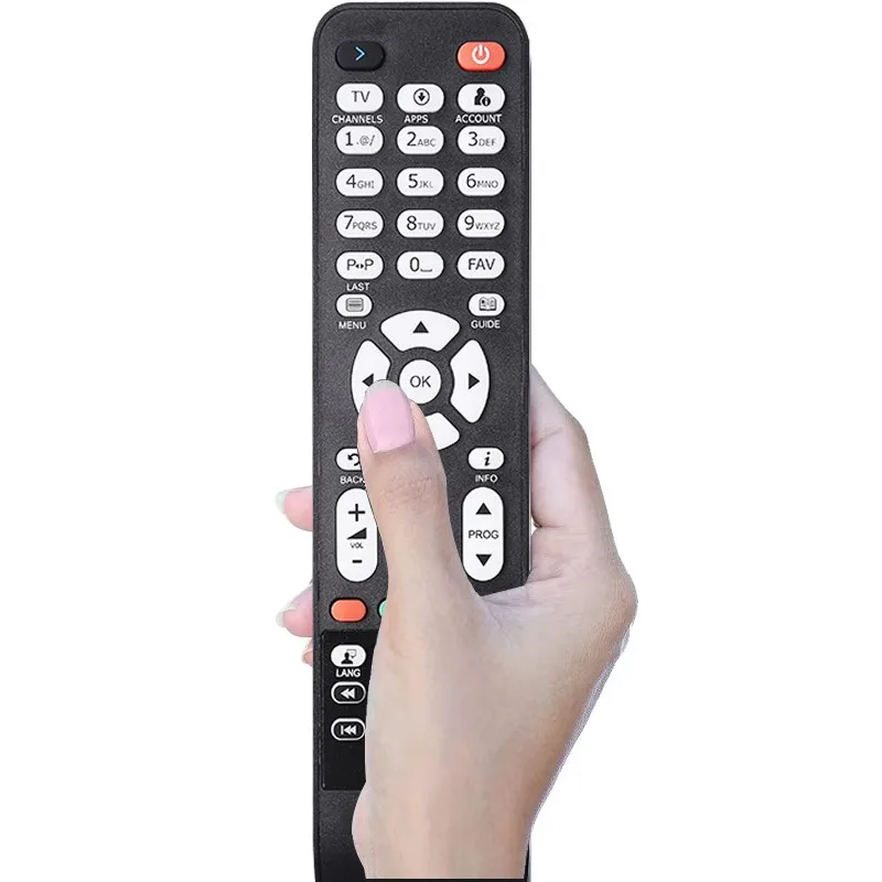 【SLEEK 】For IPTV OTT Transcoder Remote Control For Internet Protocol TV