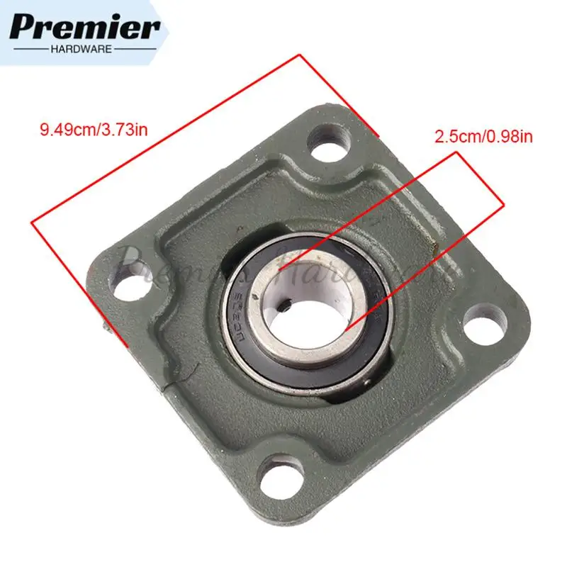 Inserted ball bearing UCF205 complete set of bearings outer spherical bearing seat