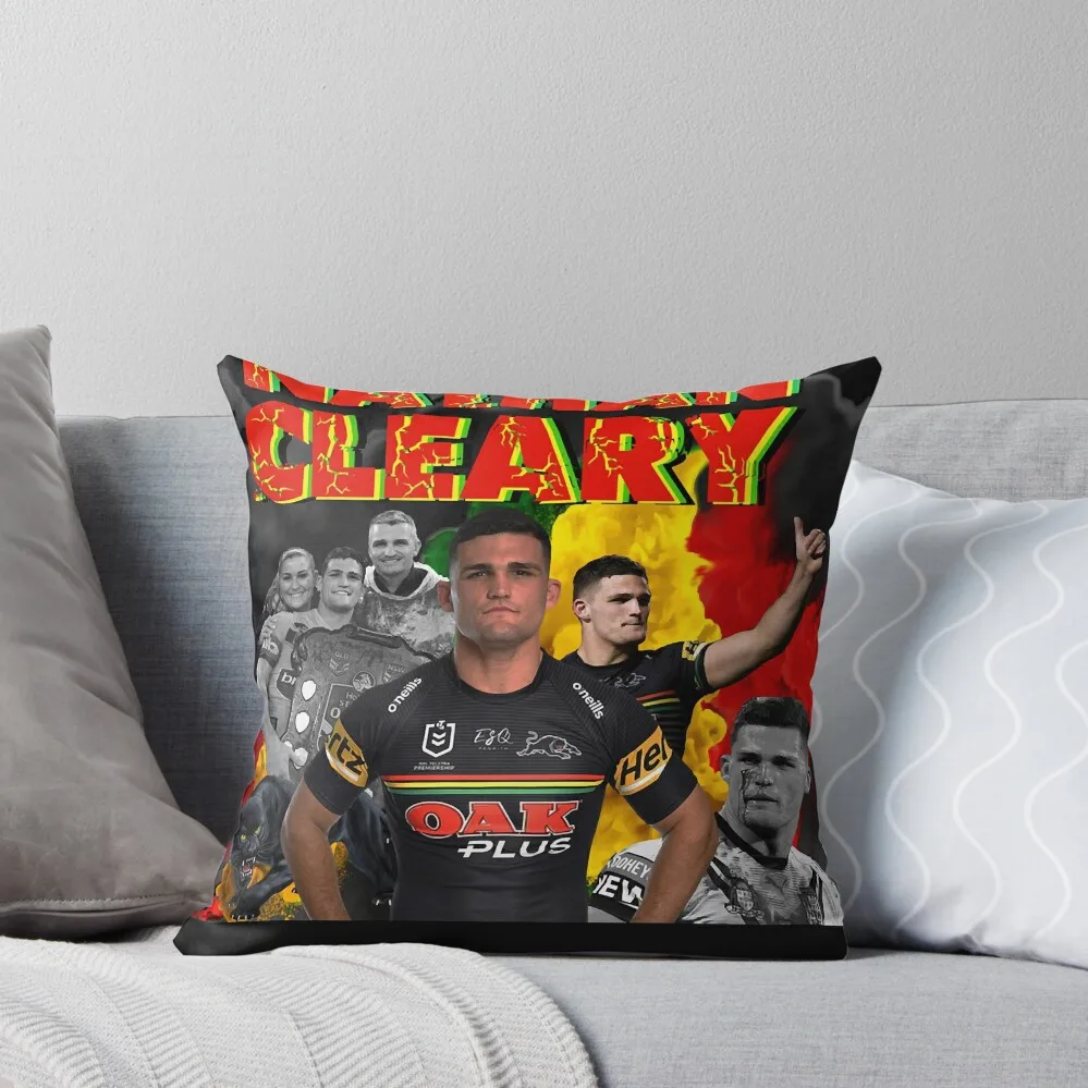 

Nathan Cleary - Future GOAT Essential T-Shirt.png Throw Pillow Pillow Cases Decorative Covers For Sofas home decor items