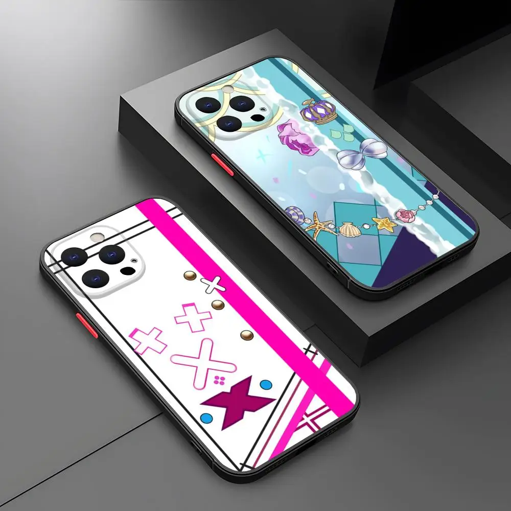 Японский чехол для телефона VTuber AI Girl для Iphone 17 16 15 14 Max 13 12mini 11 Plus 7 8 6 6SX X Rx S Матовая полупрозрачная задняя крышка Японский чехол для телефона VTuber AI Girl для Iphone 17 16 15 14 Max 13 12mini 11 Plus 7 8 6 6SX X Rx S Матовая полупрозрачная задняя крышка