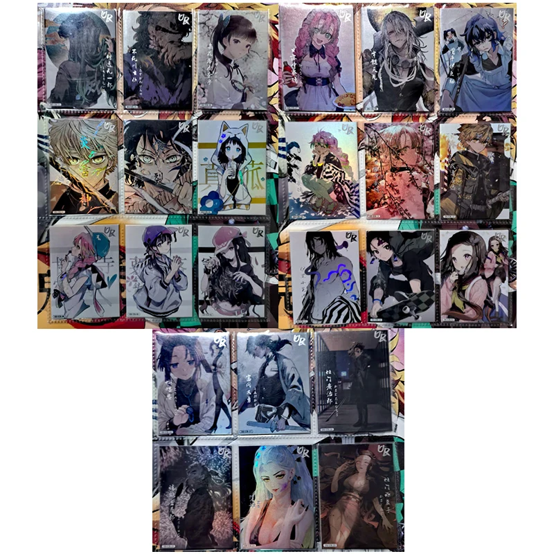 

Japanese Anime Demon Slayer IF02 UR Kanroji Mitsuri Hashibira Inosuke Collectible Cards Christmas Birthday Gifts Children's Toys