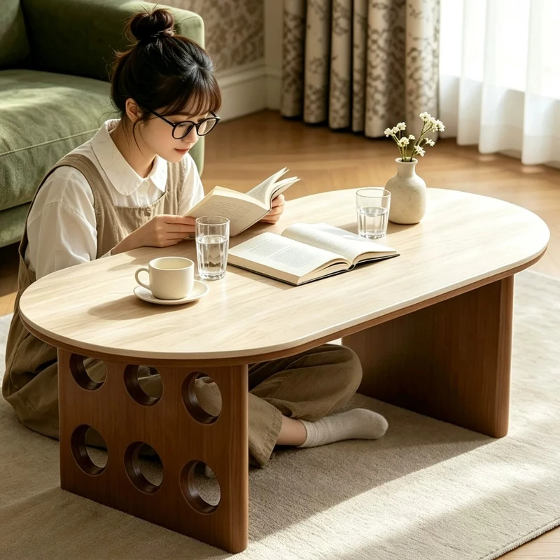 Nordic Luxury Coffee Table Aesthetic Minimalist Small Unique Simple Coffee Table Living Room Modern Mesa Auxiliar Home Furniture