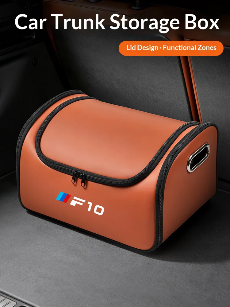 Car Trunk Organizing And Storage Box Large-capacity organizing and storage bag For BMW F10 F30 X1 X2 X3 X5 Automotive supplies