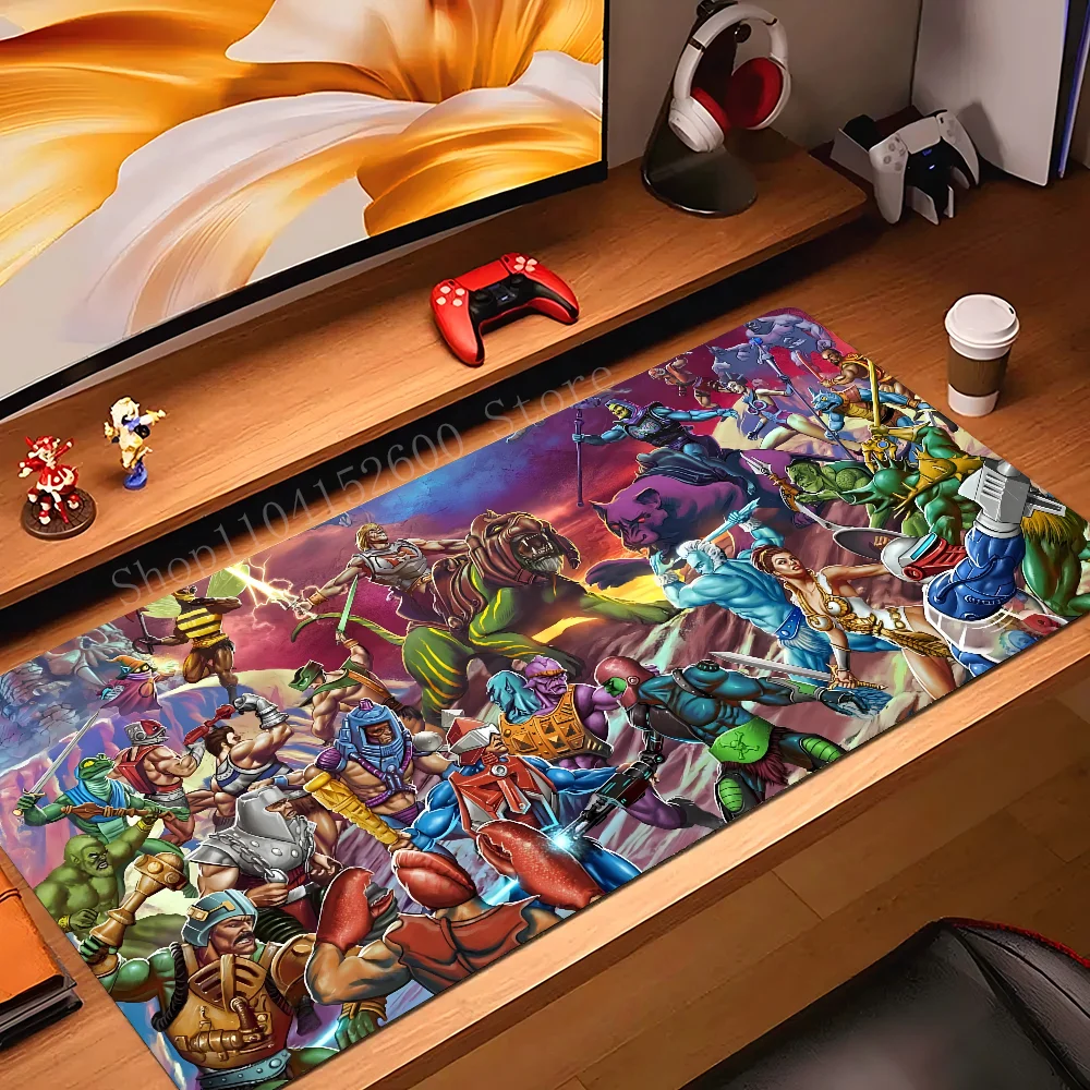 

He Man Masters Of Universe Mousepad Mouse Mat Desk Mat With Pad Gaming Accessories Prime Gaming XXL Keyboard Pad Padding Mat