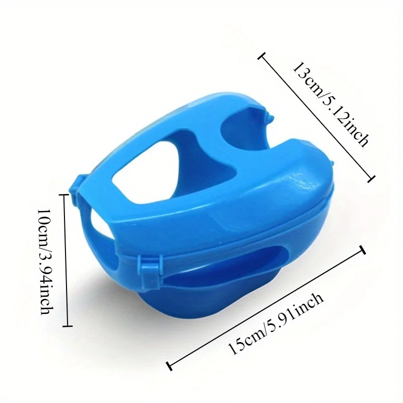Pigeon Holder Bird Restraint Device 15x13x10cm Plastic Fixing Frame for Vaccination Medication Leg Ring Racing Pigeon Tool