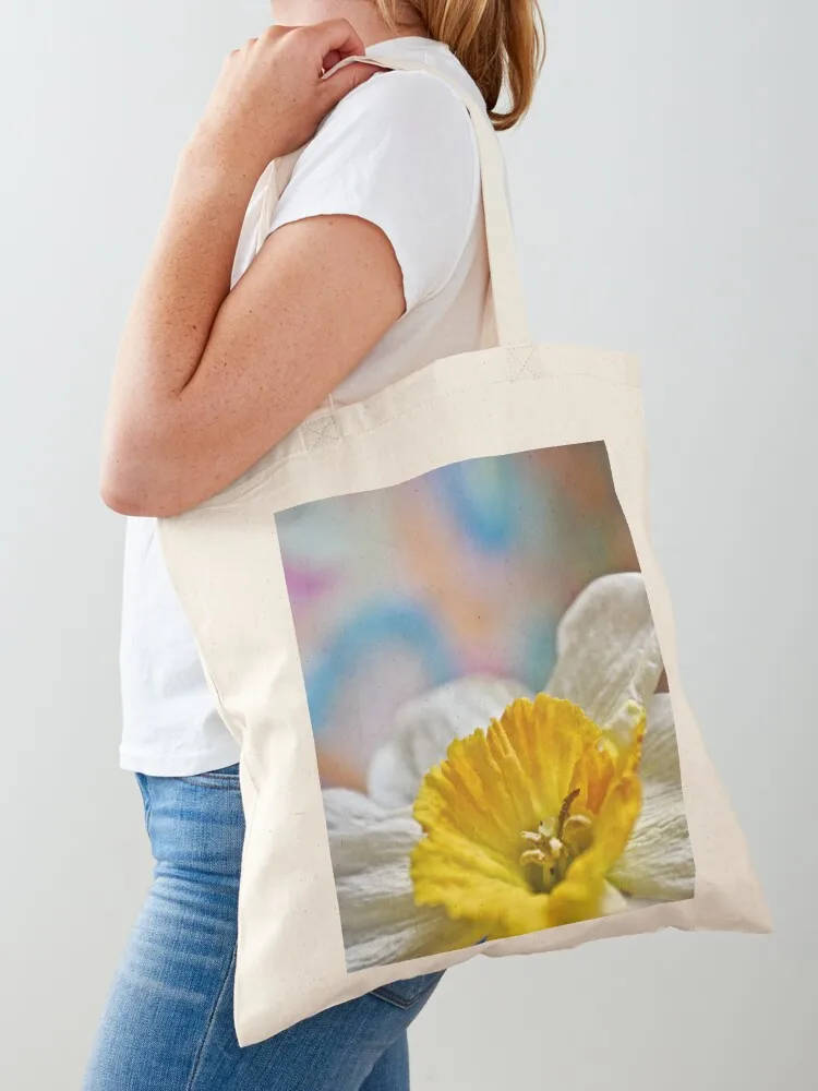 

Daffodil Joy Tote Bag reusable grocery bags tote bag custom Portable shopping bag Women's shopper