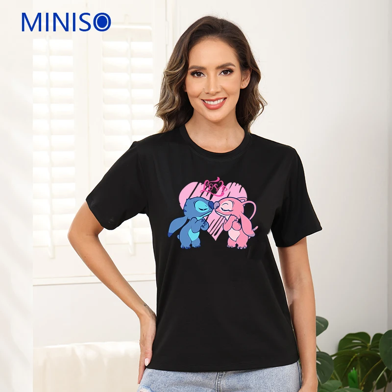 

Lady Personalized T Shirt Women's Short Sleeve Top Disney Cartoon Print Short Sleeve Casual Comfortable Clothes Factory Outlet