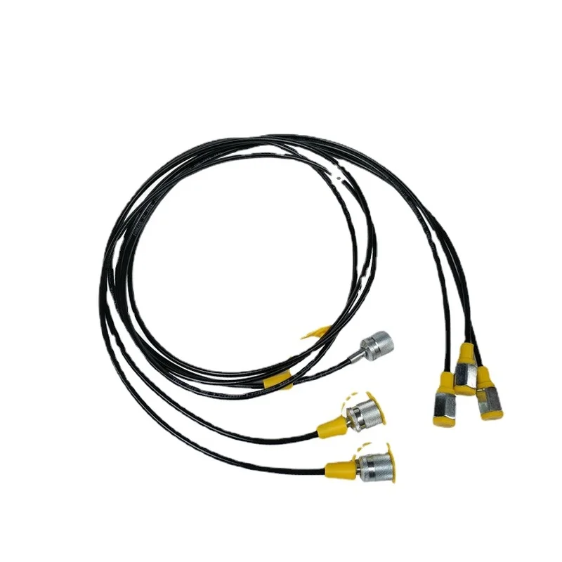 pressure hose assembly 63Mpa pressure measuring joint excavator hydraulic system test tubing pressure gauge line M16x2.0 G1/4