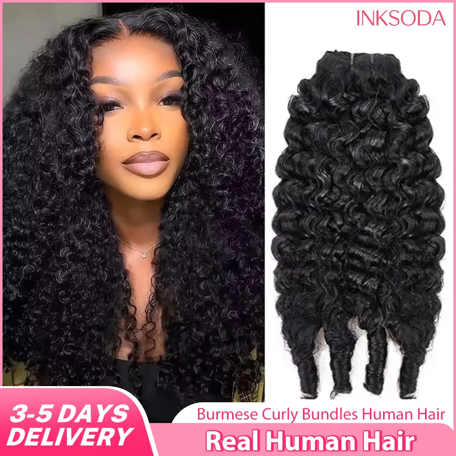 

12A Burmese Curly Crochet Human Hair Knotless Feather Pre-Separated Crochet Braids Light Weight Reusable Brazilian Human Hair