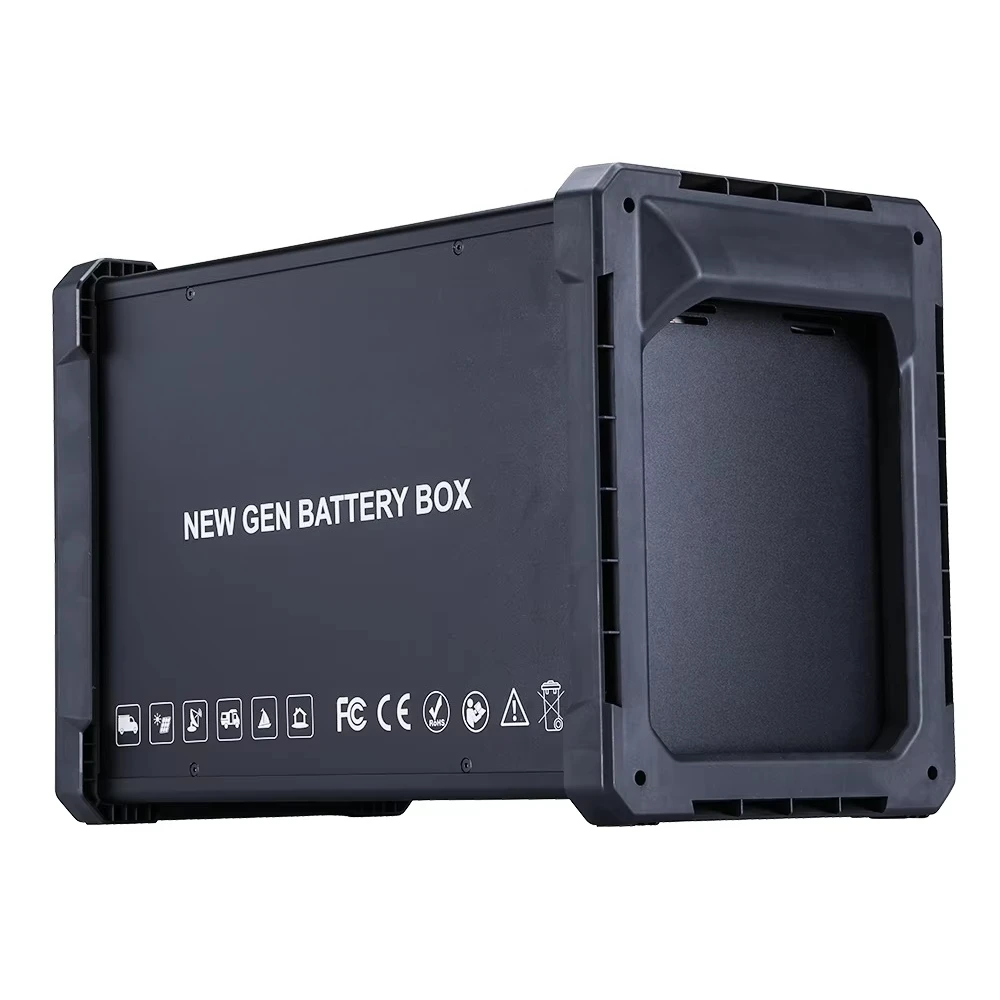LICITTI NUOVA GEN Batteria Box Ip21 12v 220v Sinusoidale Puro 2000W Generatore di Energia Ricaricabile Con Inverter Solare