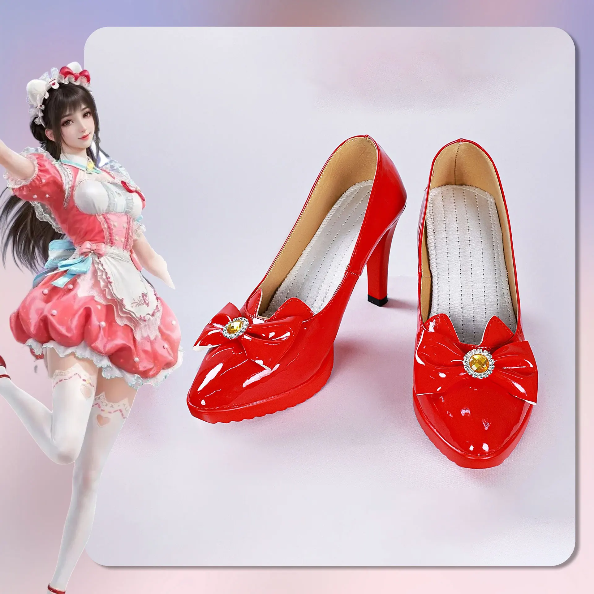 

Naraka Bladepoint Kurimi Cosplay Shoes Anime Chinese Style Halloween for Game