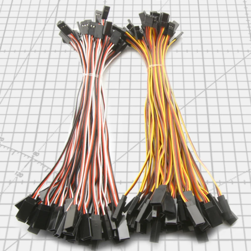 Reliable and Durable JR and Futaba Extension Cables with 60CM 30CM 20CM 10CM 6CM Lengths and 30-Core 60-Core Compatibility