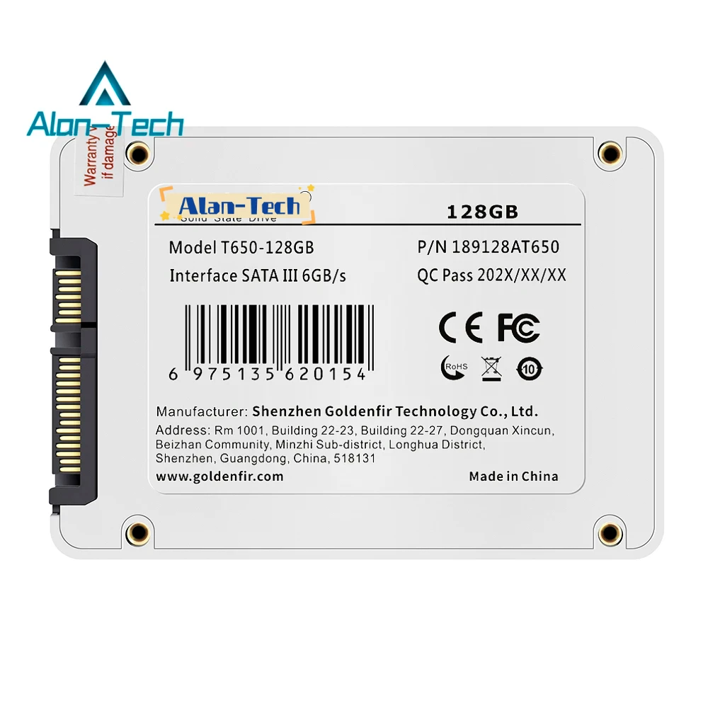 Goldenfir SSD 120GB 250GB 500GB 960GB SSD 2.5 Hard Drive Disk Disc Solid State Disks 2.5 " Internal