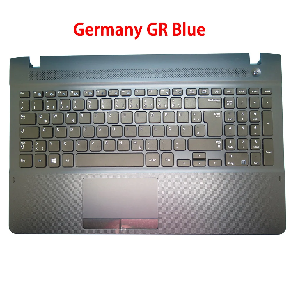 

Подставка для рук и клавиатура для ноутбука Samsung NP270E5J 270E5J, Великобритания, Великобритания, Германия, GR, верхний чехол с сенсорной панелью, динамик, новинка