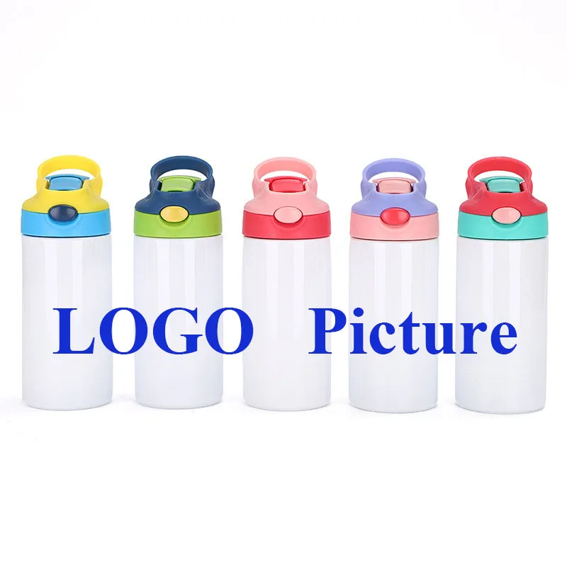 Custom logo Kids Baby 12oz  20oz Sublimation vacuum insulated cup Tumbler Stainless Steel Tumbler DIY Cups Vacuum Insulated