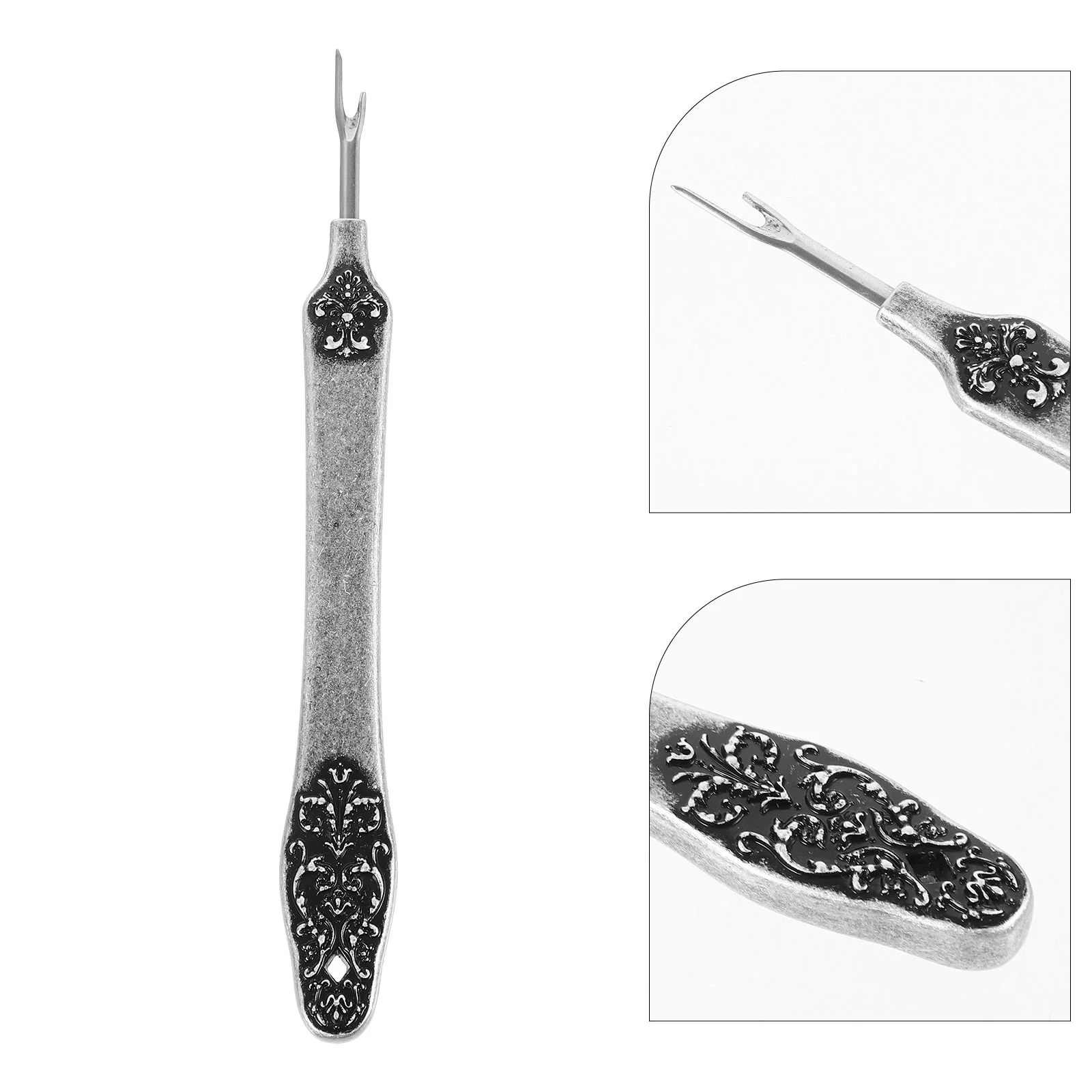 Vintage Seam Ripper Sewing Tools Removers Thread Embroidery Needle Puller Metal Kit Trimming Creative