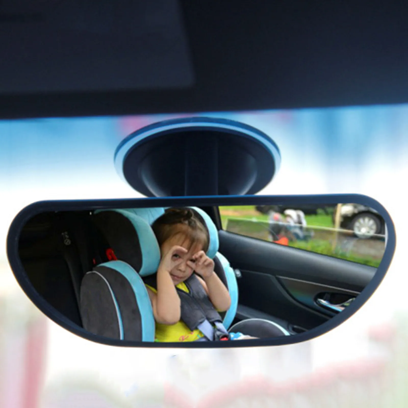 360 Degree Rotation Blind Spot Mirror for Car Side Rearview Mirror Enhanced Visibility Safe Parallel Parking Baby Monitoring