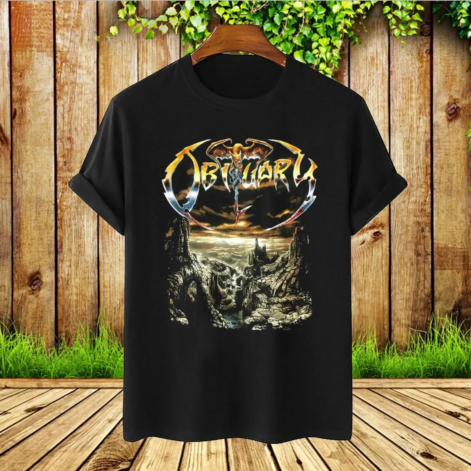 New Obituary The End Complete Album Cover All Size S to 234XL T-Shirt AC414