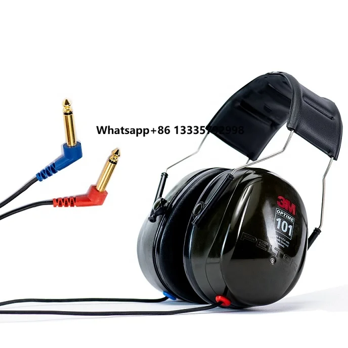 

Quality T-H7A Wired Hearing Tester with TDH39 DD45 Audiometer Noise Attenuating Headphone Headsets for Hearing Tests