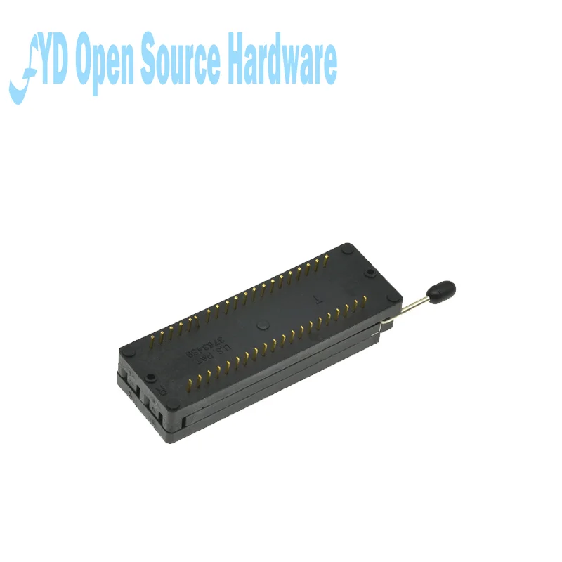 DIP 40 Pin 40Pin Universal ZIF IC Socket Black