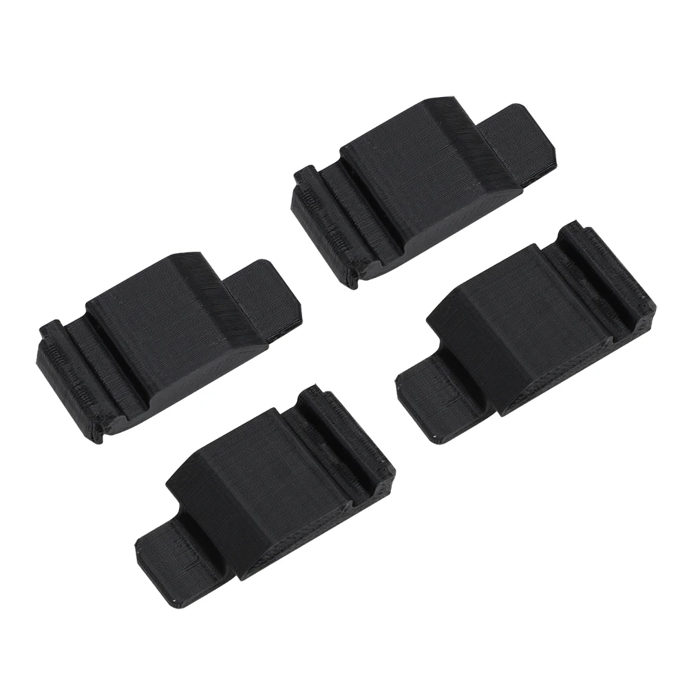 4PCS Front Rear Door Lock Strikers For Mercedes Benz W123 W126 240D 280E 300D Car Accessories Fix Rubber Only