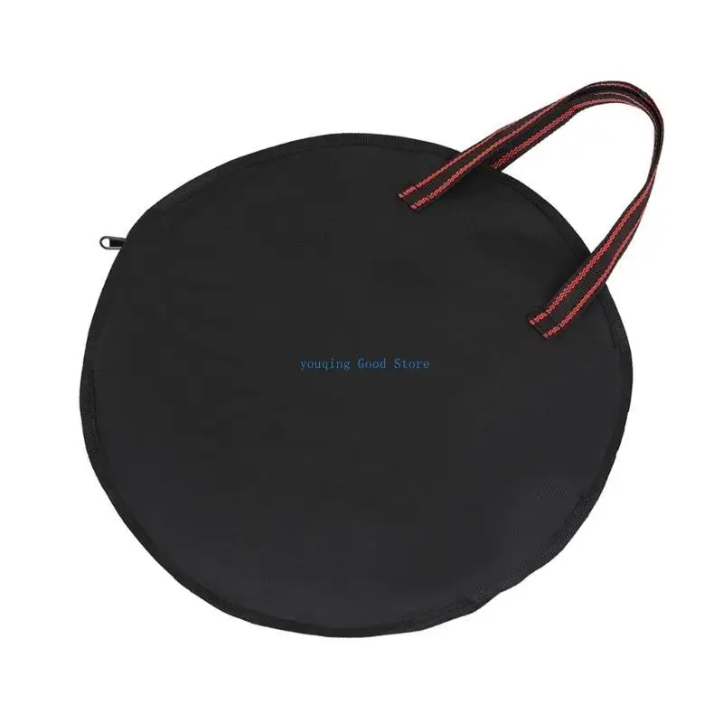 

N58B 10Inch Dumb Drum Bag Oxfords Cloth Snare Drum Case Carrying Bag with Rustproof Zippers Dumb Drum Practice Pad Bag