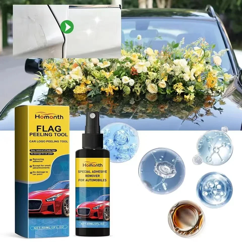 

Stickers Labels Decals Residues Tape Cleaner Spray Car Adhesive Remover Sticker Remover Sprays Automotive Sticker Cleaner