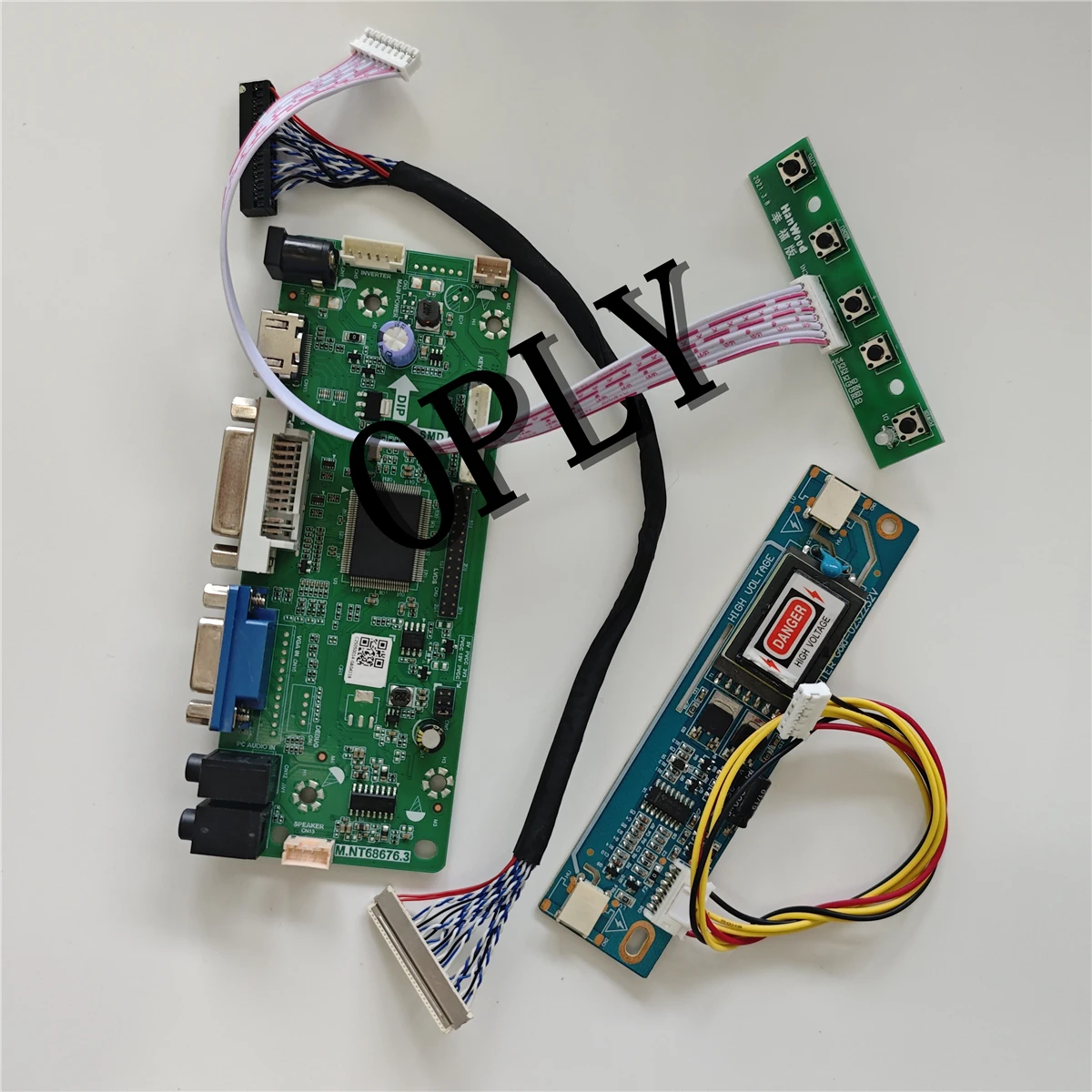 

Плата контроллера для LQ170M1LA4B LQ170M1LA2E LQ170M1LA4G LQ170M1LA3H LQ170M1LA04 17-дюймовая ЖК-панель 1920X1200 с поддержкой HDMI, VGA, DVI