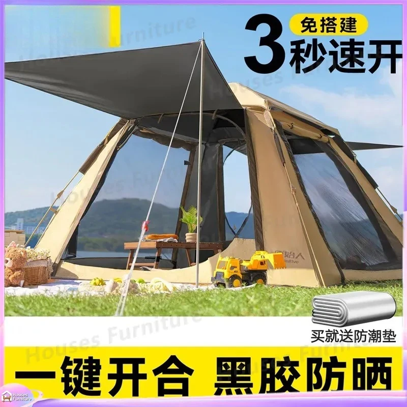 For Portable Folding Tent Outdoor Camping Waterproof Rainproof Moisture Proof Thickened Pad Field Camp Gear Auto Accessories