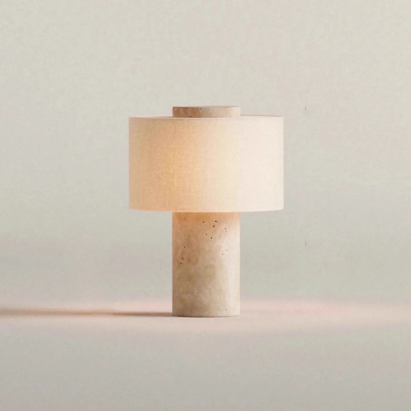 Portable Rechargeable Dimmable LED Desk Light for Bedside Touch Luxury Natural Marble Cordless Stone Table Lamp