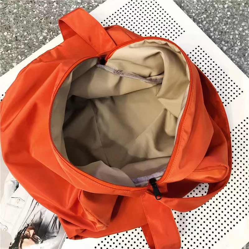 Bolso de viaje de nailon para mujer, bolsa de gran capacidad, impermeable, para Yoga, gimnasio y deporte, a la moda, para verano, 2022