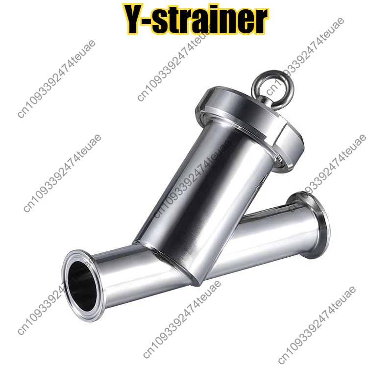 304 Y-Type Welding Filter Decontaminator Quick-Install Filter Net Water Purification Pipeline Inclined Insertion Type