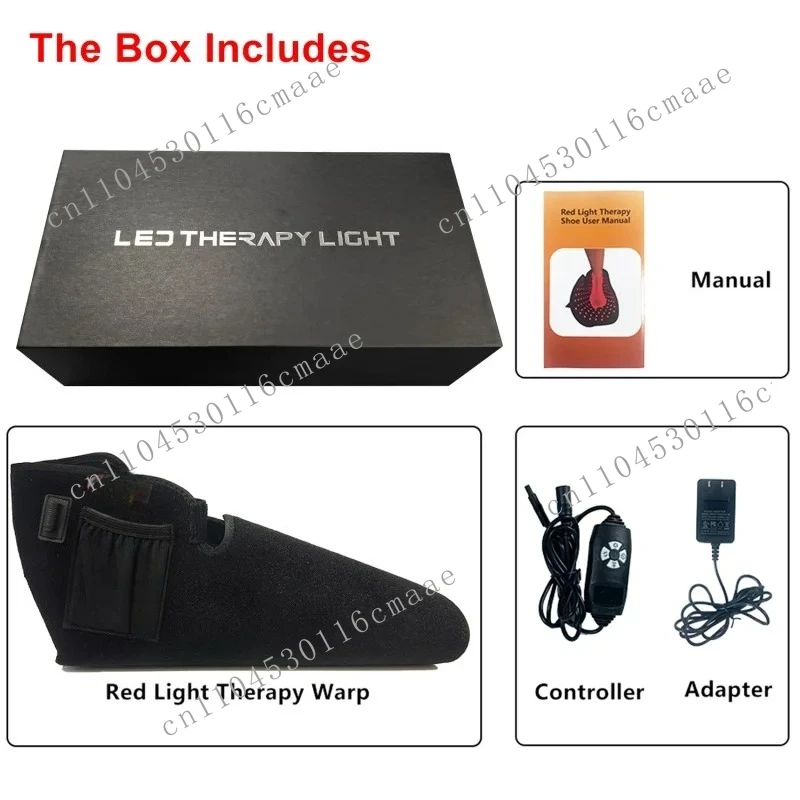 New Arrival Home Use T80 Wire Control 159pcs LEDs 660nm 850nm Infrared Pain Relief Red Light Therapy Shoes