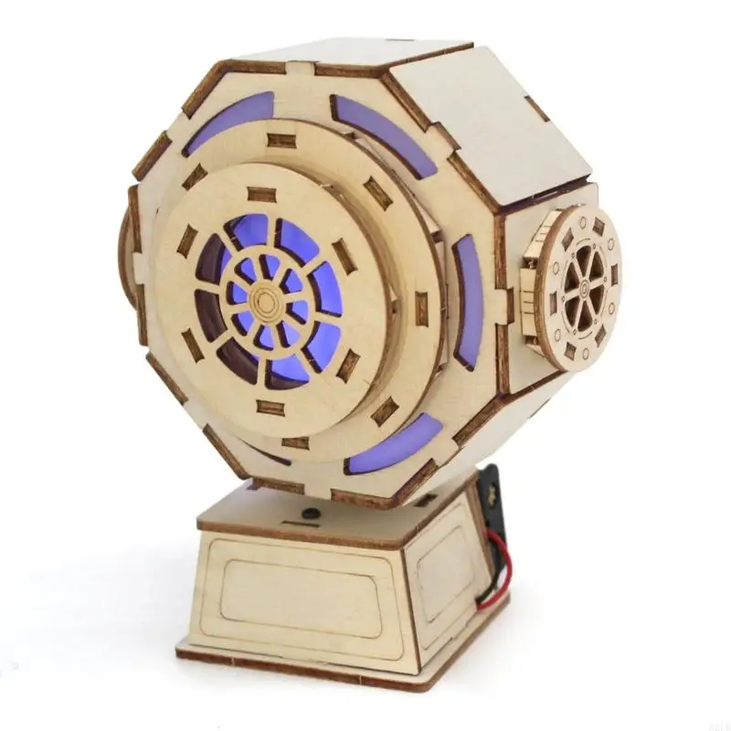Hölzerne Zeitmaschinen-Montagesätze, Bastelprojekt-Spielzeug für Kinder, sicheres Lernspielzeug zur Stimulierung von Kreativität