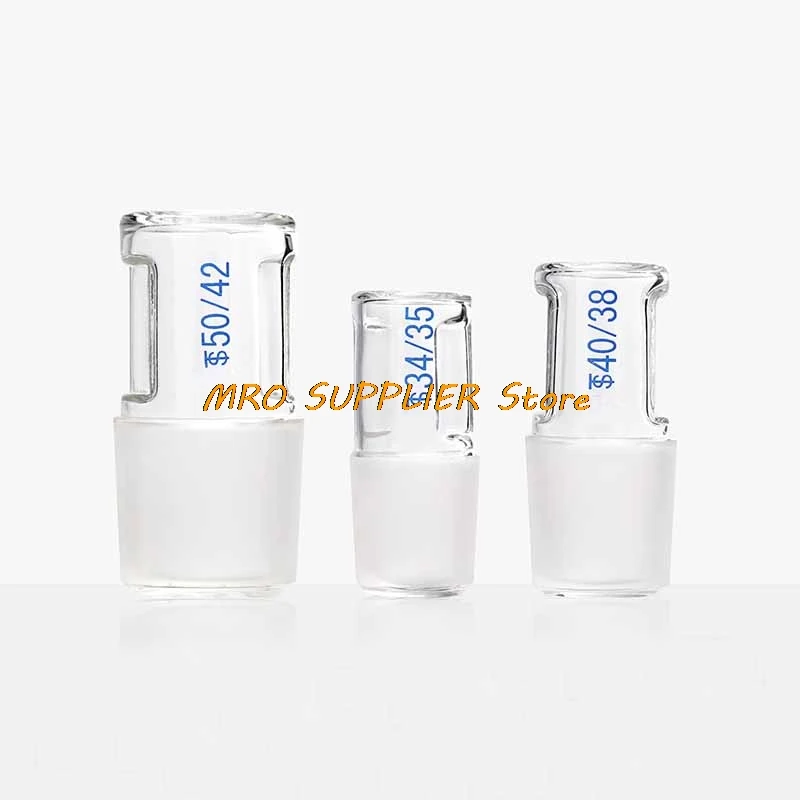 1Pc 14/23 19/26 24/29 29/32 34/35 40/38 50/42 24/40 Male Standard Hollow Ground Glass Stopper Joint Sealing AirPlug or Round 24#