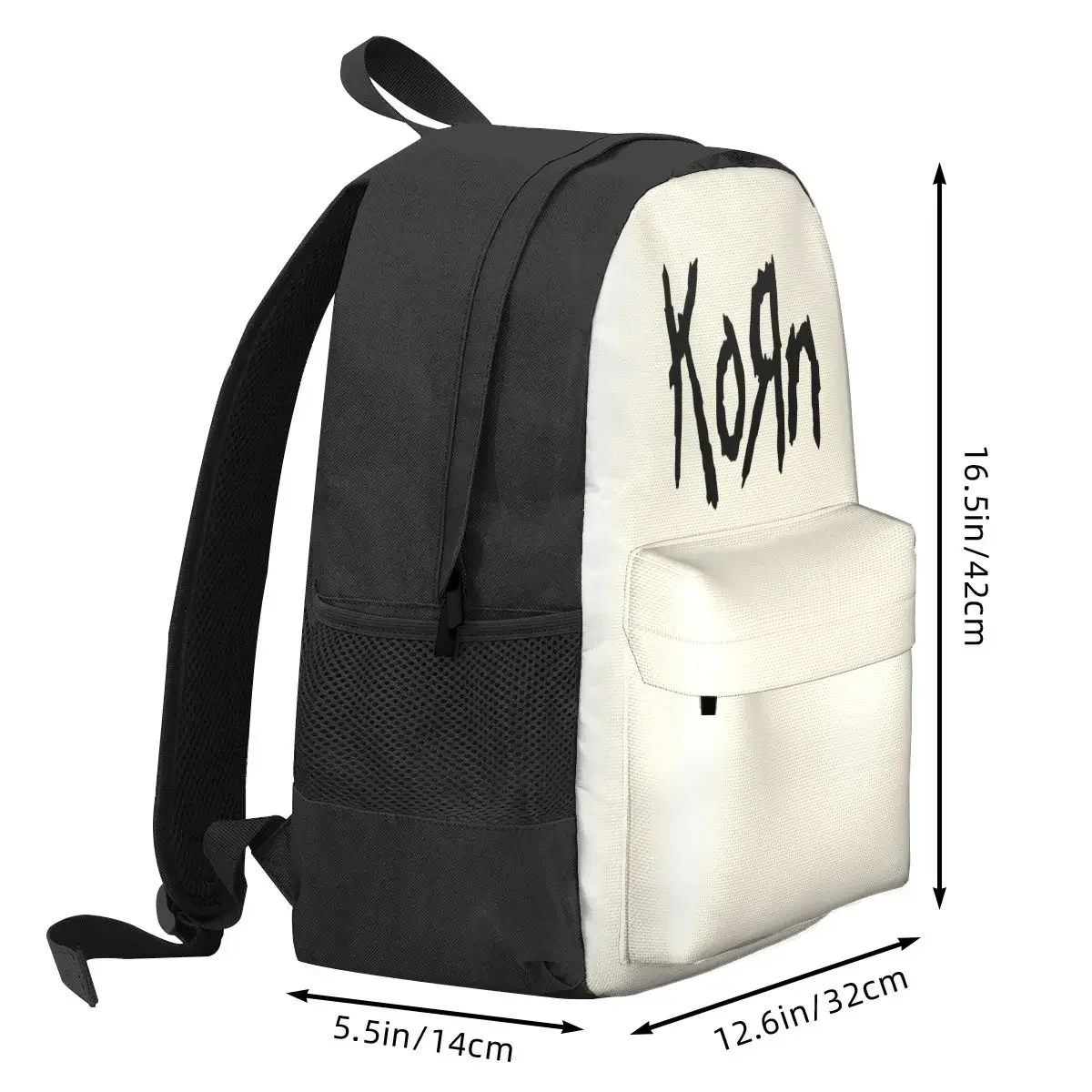 Korn Band Rock Metal Music Backpack Hot Sale Daypack Large Capacity Kids BookBag School Bag Shoulder Bags for Men Women