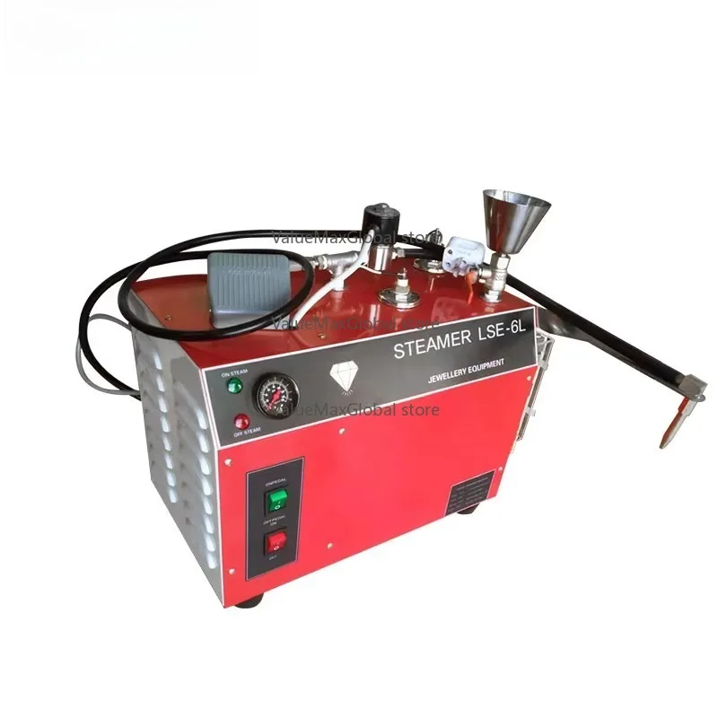

2.5KW 0.7MPa Professional Jewel Jet Steam Cleaner | 6L Jewelry Cleaning Machine