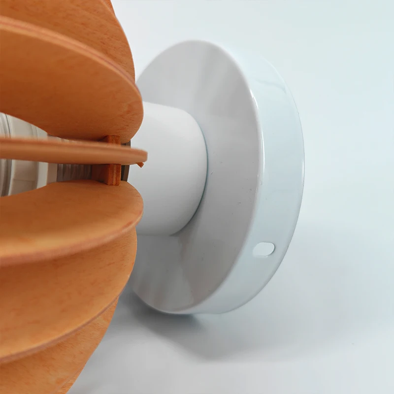 LED plafonnier en bois citrouille tressé à la main tricoté lumière pour salon chambre couloir porche décor à la maison éclairage