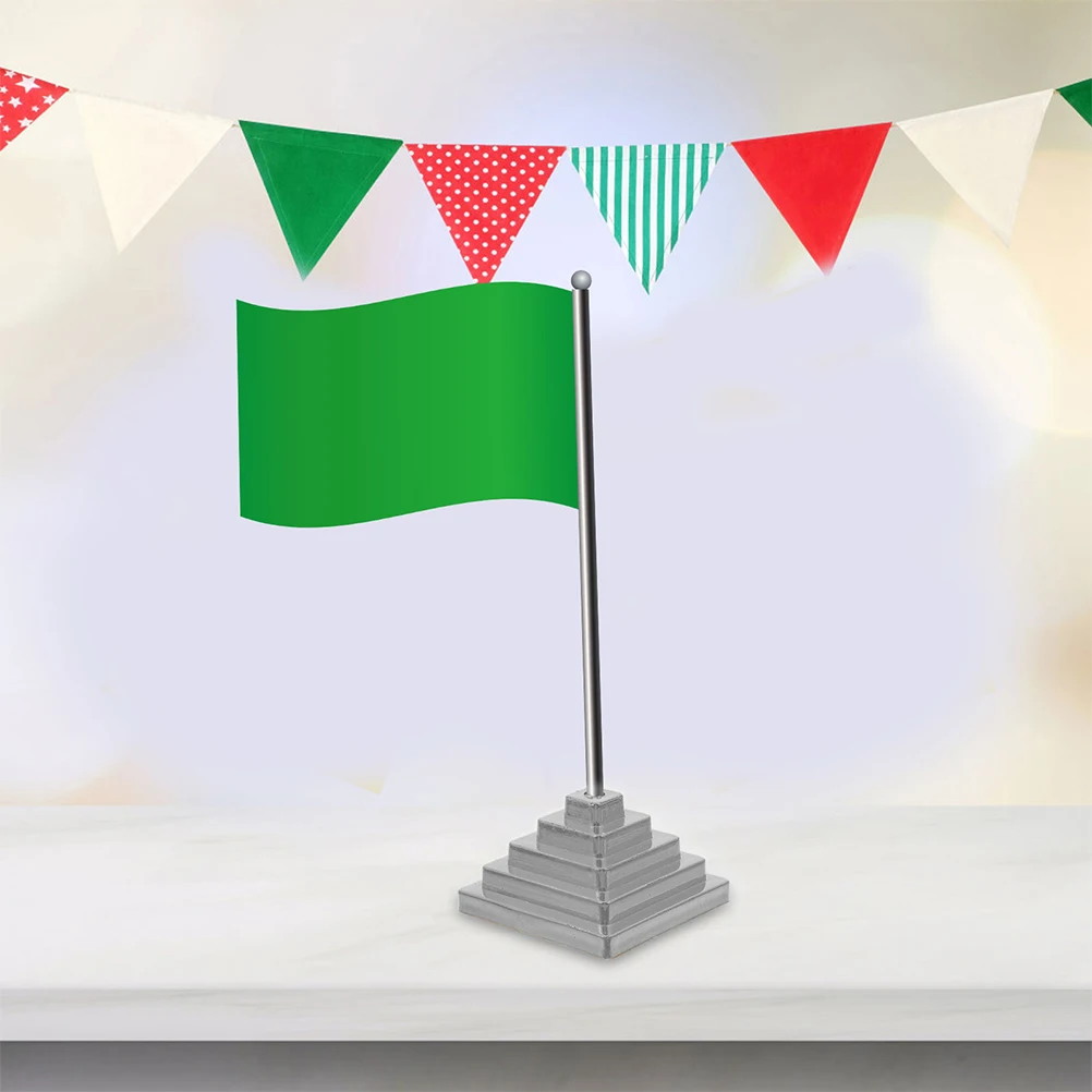 

20Pcs Mini Flag Holder Stands Stable and Reliable Square Shaped Design for Office Conference Room Use Flag Stand