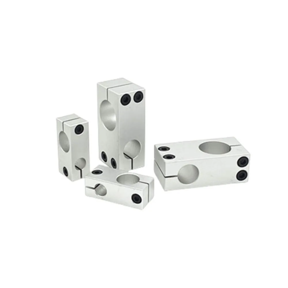 1pcs Aluminum Alloy Optical Axis Cross Block Steel Pipe Fixing Bracket Connecti Dia 6 8 10 12 14 15 In Stock